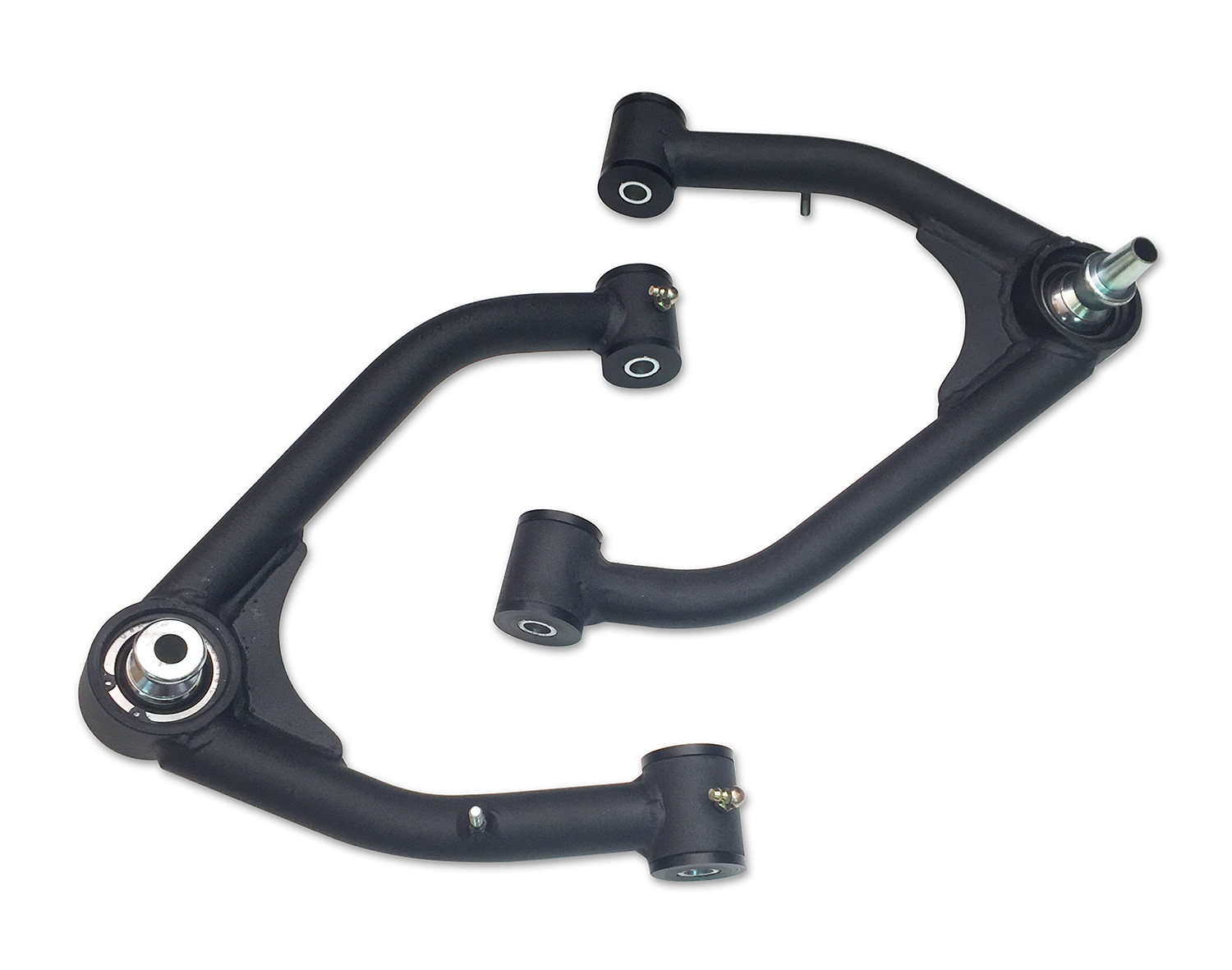 Uni-Ball Upper Control Arms 14-18 Chevy Silverado/Suburban/Tahoe and Sierra/Yukon/Yukon XL 1500 4x4 & 2WD With Aluminum OE Upper Control Arms or Stamped Two Piece Steel Arms Pair Tuff Country