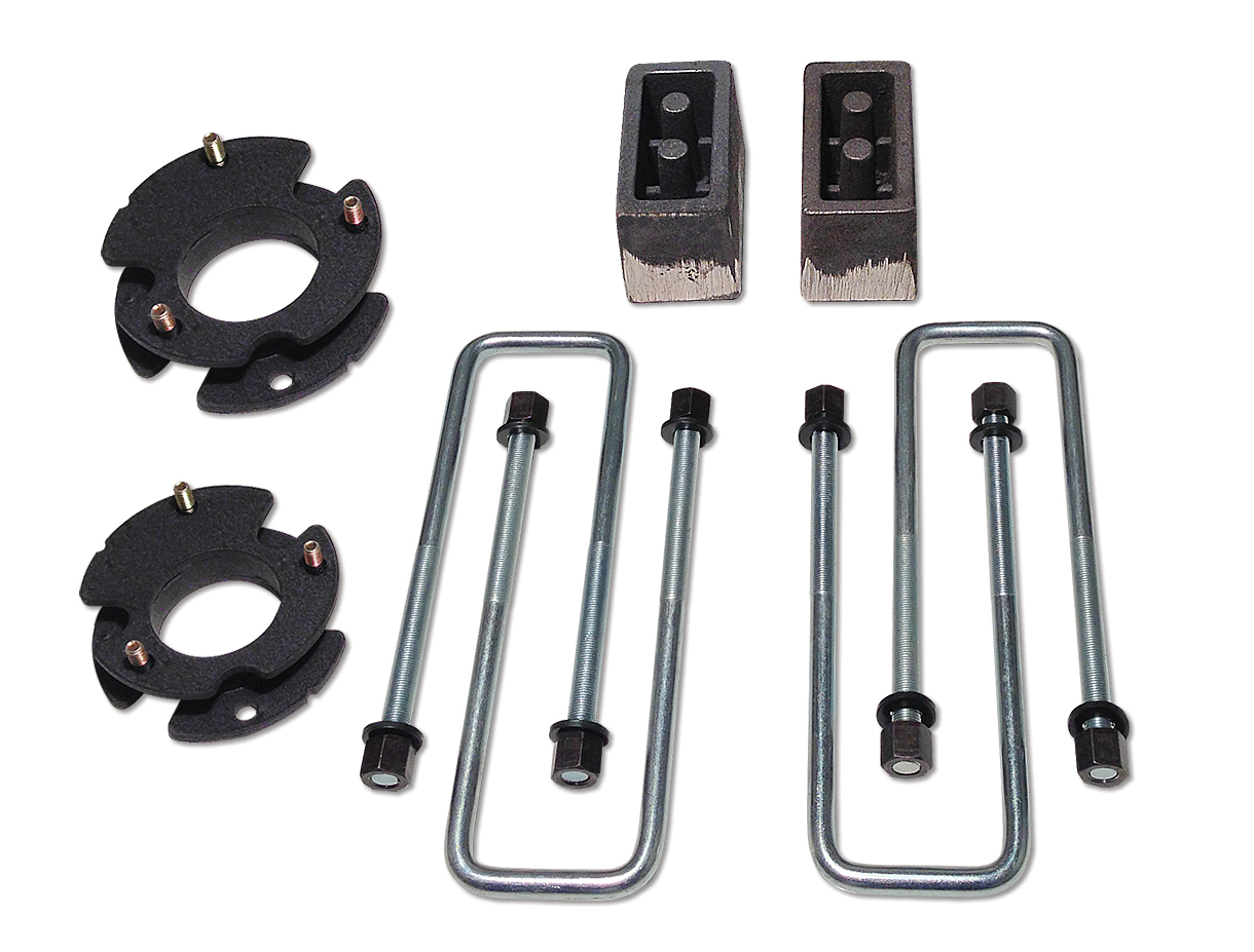 2 Inch Lift Kit 09-Up Ford F150 4x4 and 2WD w/Rear Lift Blocks and U-Bolts Tuff Country 22919