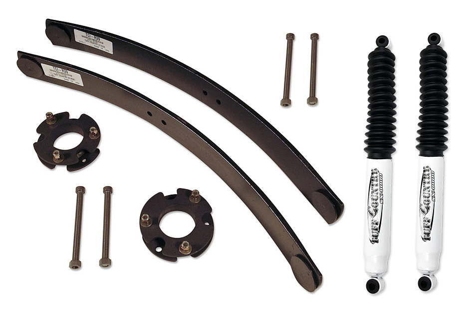 2 Inch Lift Kit 09-Up Ford F150 4x4 & 2WD w/Rear Add A Leafs and SX8000 Shocks Tuff Country 22929KN