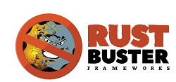 Rust Buster Frameworks Logo