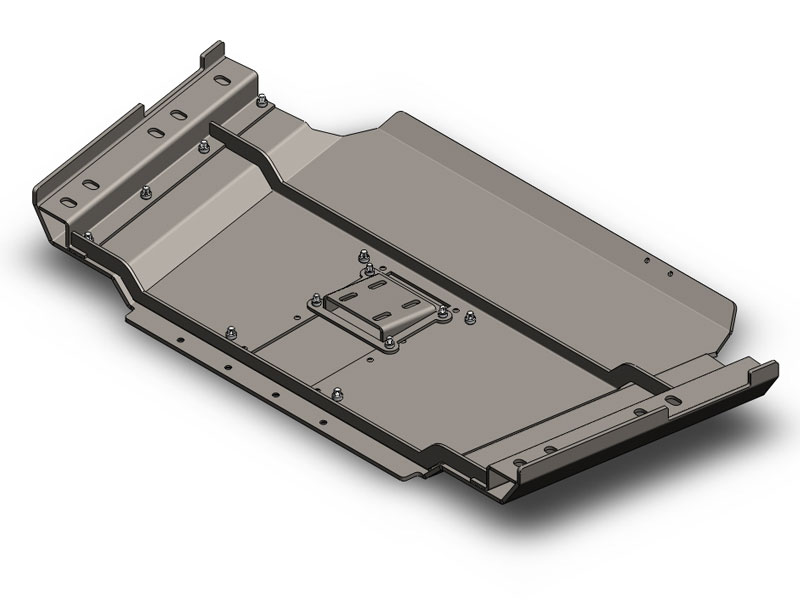 Clayton Transfer Case Skid Plate - TJ