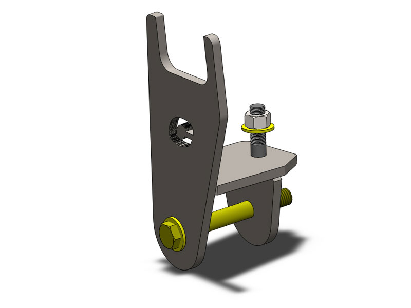 Clayton Track Bar Drop Bracket  - TJ 97-06/LJ 04-06