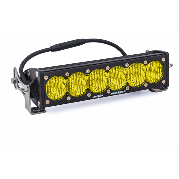 Baja Designs OnX6, 10in Wide Driving Light Bar Amber