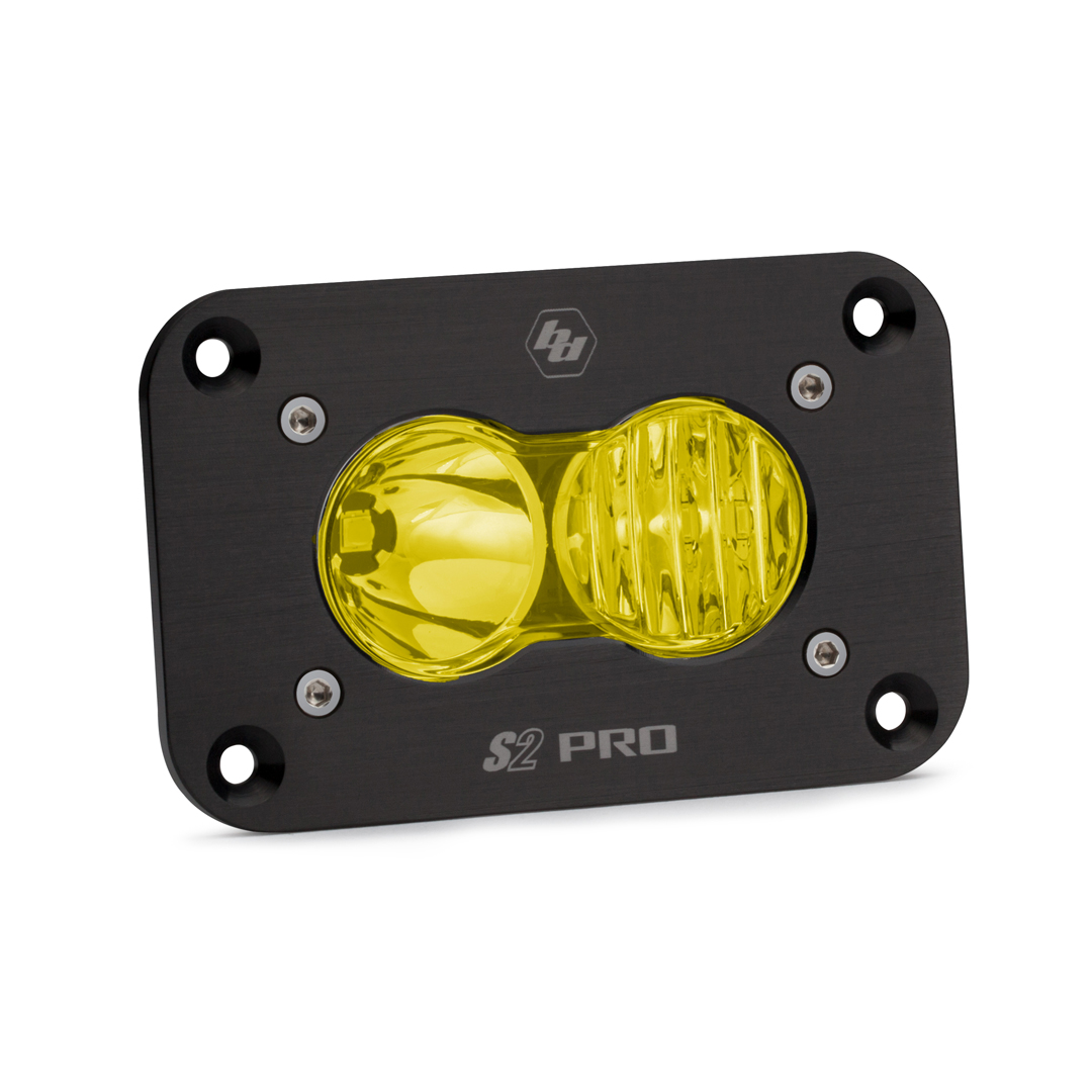 Baja Designs 481013 LED Driving/Combo Amber Flush Mount S2 Pro