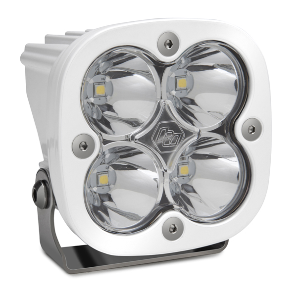 Baja Designs 490001WT LED Light Pod White Clear Lens Spot Pattern Squadron Pro 
