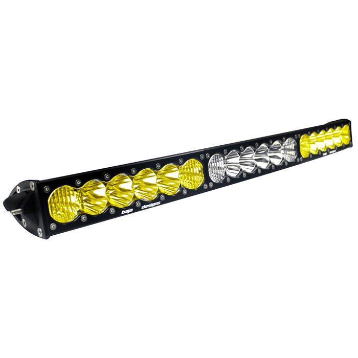 Baja Designs 523003DC 30 Inch LED Light Bar Amber/WhiteDual Control Pattern OnX6 Arc Series