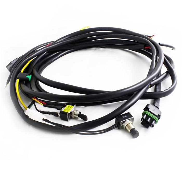 Baja Designs XL(Pro&Sport)/OnX6 Wire Harness w/Mode-2 lights 