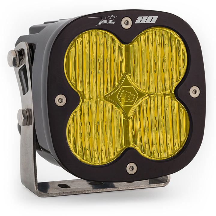 Baja Designs 670015 LED Light Pods Amber Lens Spot Each XL80 Wide Cornering