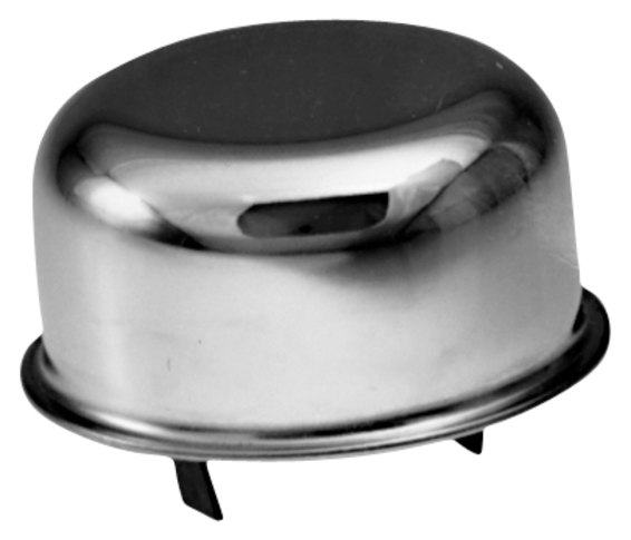 Proform Engine Oil Breather Cap Push-On Style Fits 1.82 Hole No Logo Chrome Proform