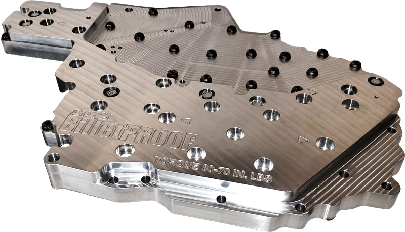 ATS 3030062464 68Rfe Billet Channel Plate | 19-22 Dodge Ram 6.7L Cummins 2500 / 3500 
