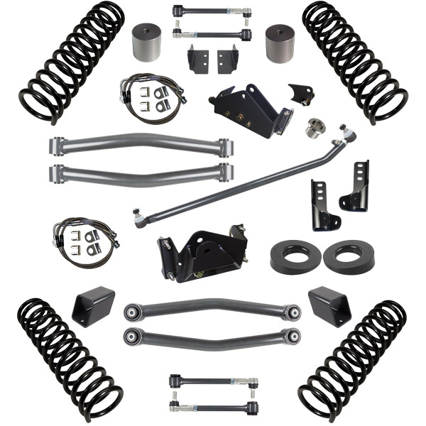 Synergy Manufacturing 3in Suspension System Lift Kit, Stage 2 - JK 4DR