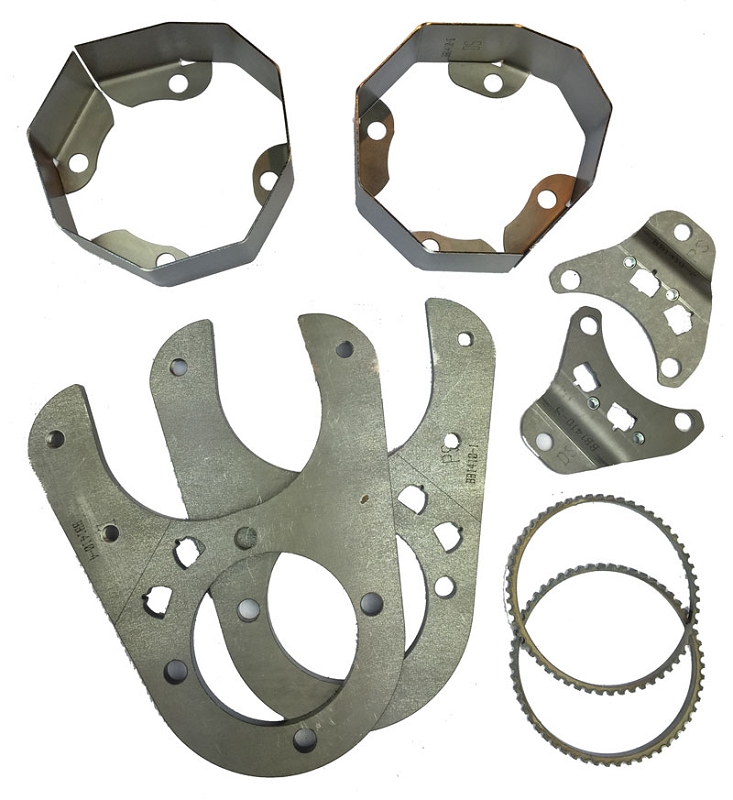 Artec Industires 1 Ton 14 Bolt Rear Disc Brake/ABS Conversion Kit