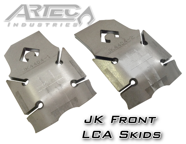Artec Industries Front Lower Control Arm Skids - JK