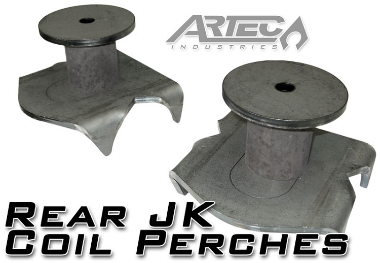 Artec Industries Coil Perches and Retainers Rear - JK