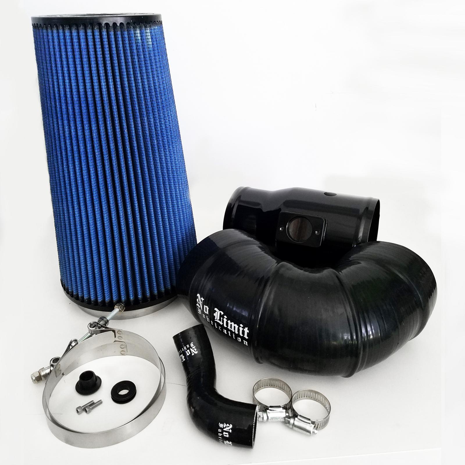 Cold Air Intake Black Oiled Filter | 08-10 Ford F250 / F350 6.4L Powerstroke 50 States Legal