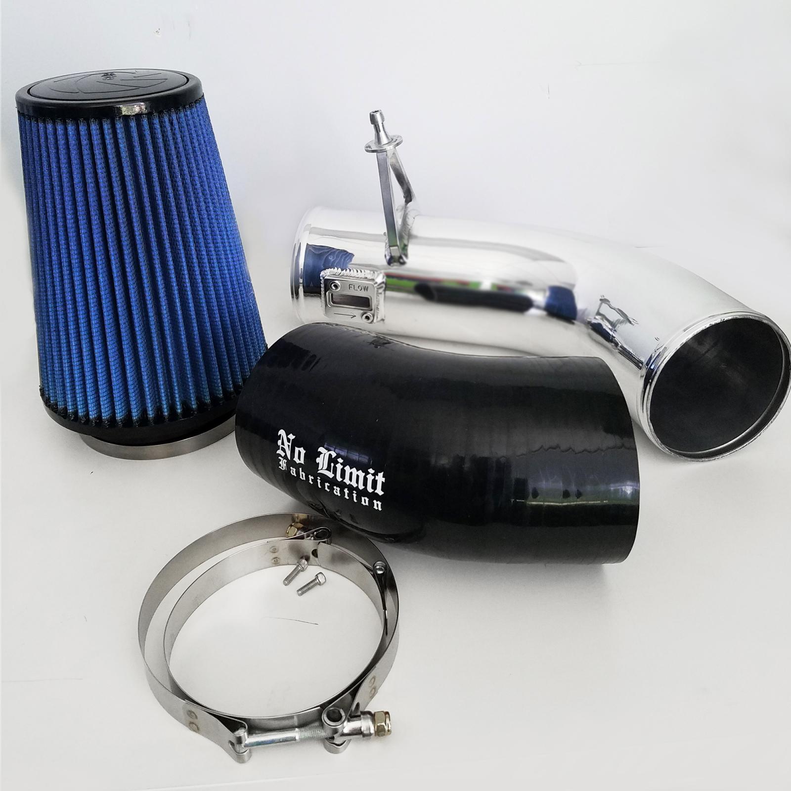 Cold Air Intake Polished Oiled Filter | 17-22 Ford F250 / F350 6.7L Powerstroke 50 States Legal