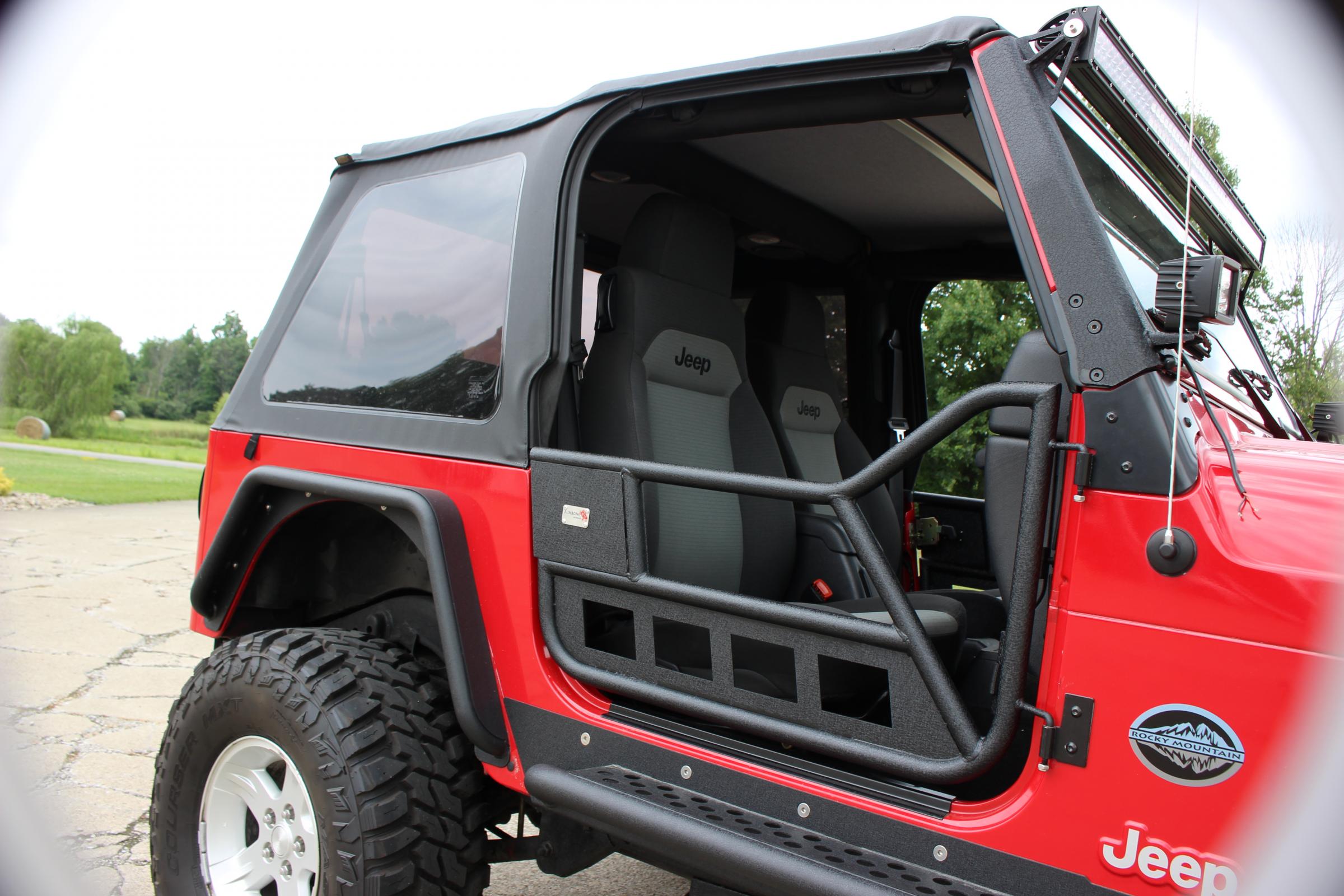wrangler tj tube doors