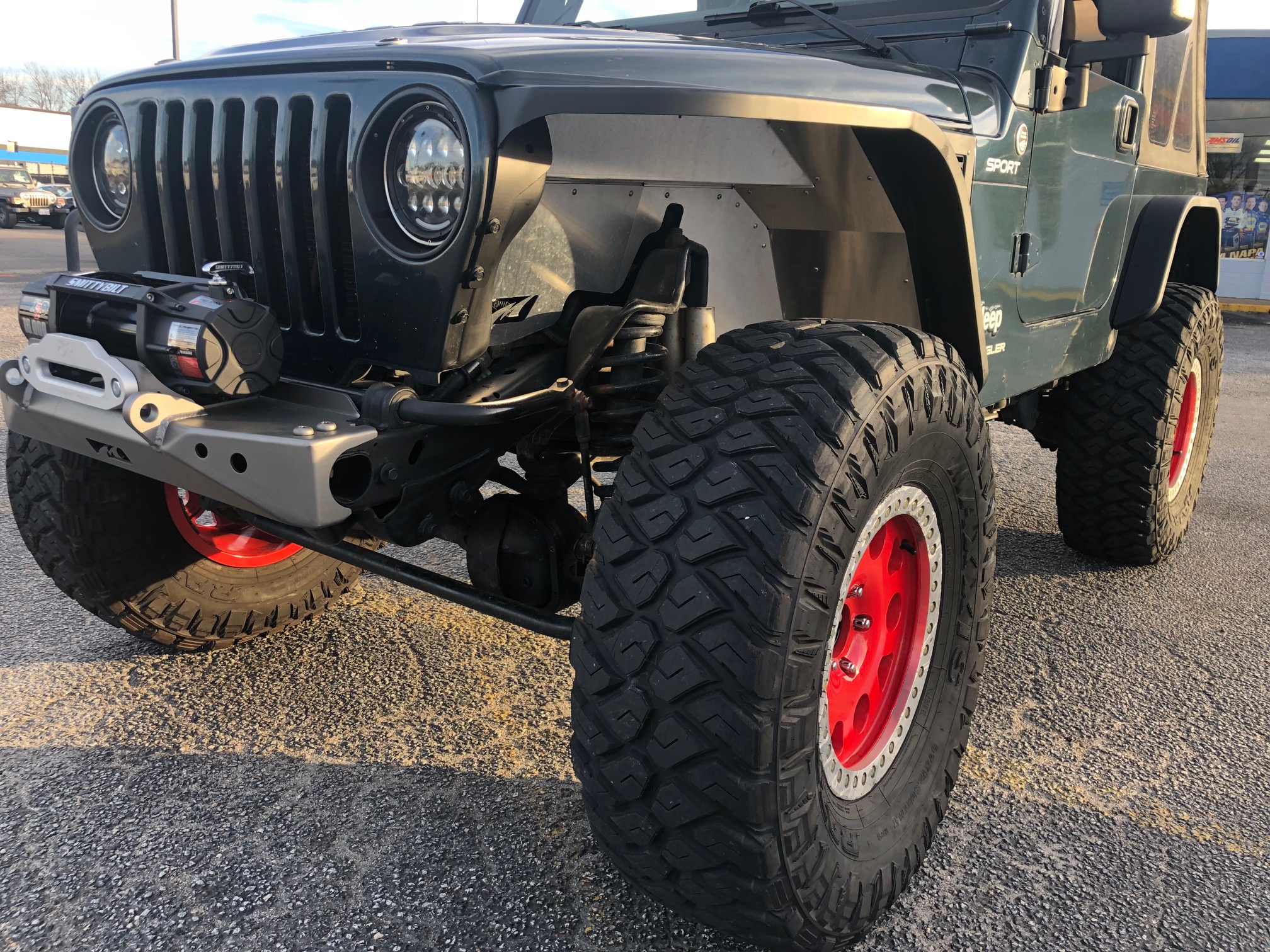 jeep tj high line fenders