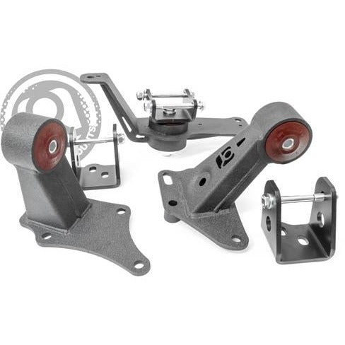 Innovative Mounts 00-09 S2000 Adapter Conversion Engine Mount Kit K Series/Manual /OEM Position 500+HP 95A Red 