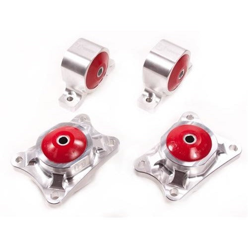Innovative Mounts 00-09 S2000 Billet Replacement Rear Differential Mount Kit F-Series/Manual  Red/500+HP