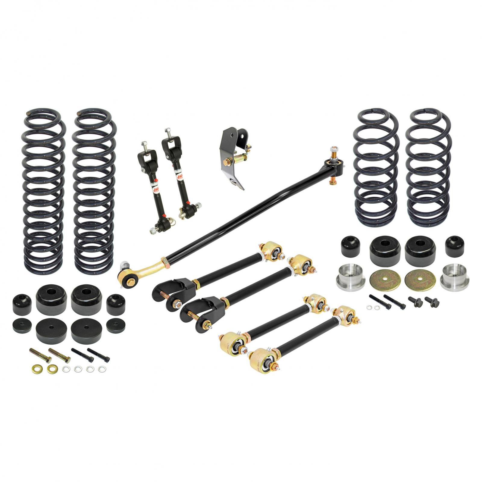RockJock 4x4 Sport Edition Johnny Joint Suspension System for TJ 4 Inch lift 