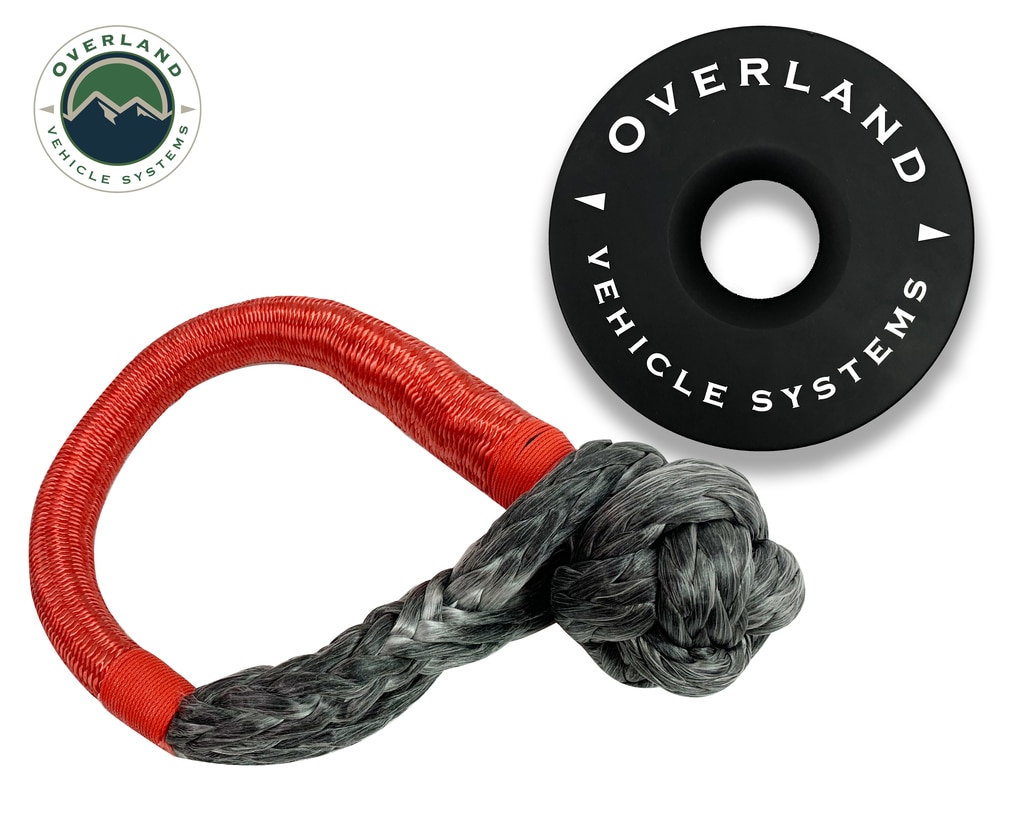 Overland Vehicle Systems Soft Shackle Combo Pack - 5/8in & 6.25in 