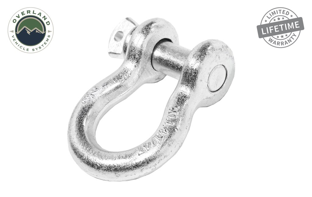 Overland Vehicle Systems 3/4in Recovery Shackle