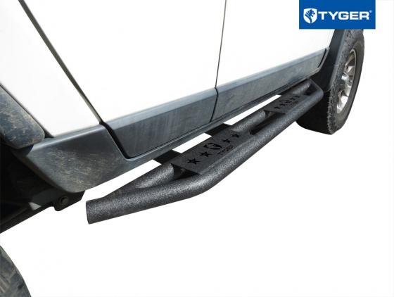 Network Bars Rails 07-14 Tyger Automotive Cruiser Nerf Black Kit Side Step Boards SUV For Auto Running Toyota Data Textured | ASAP FJ